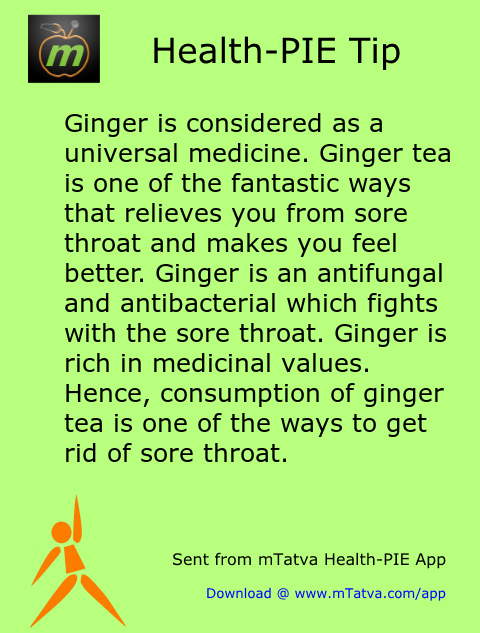ginger,tea,sore throat remedy