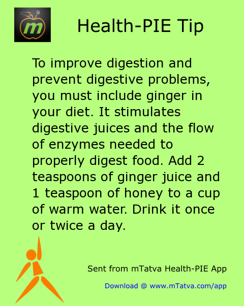ginger,digestion and constipation,honey,home remedy