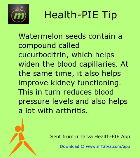 kidney,joint pain relief,blood circulation,high blood pressure,watermelon